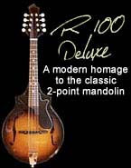 R100 mandolin: A modern homage to the classic 2-point mandolin